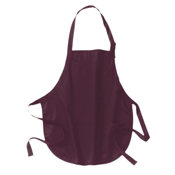 Medium Length Apron with Pouch Pockets Thumbnail