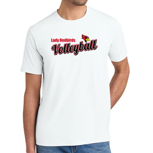 Fan of Mayo Lady Redbirds Volleyball Design 3 on a District ®  - Perfect Tri ® Tee Thumbnail