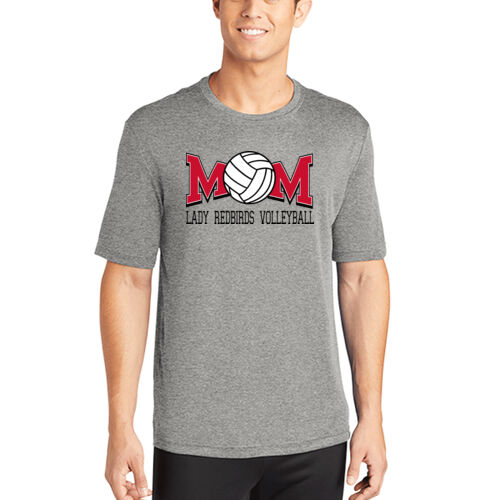 Fan of Mayo Lady Redbirds Volleyball Design 2 on a Sport-Tek ® - PosiCharge ® Competitor Tee Thumbnail