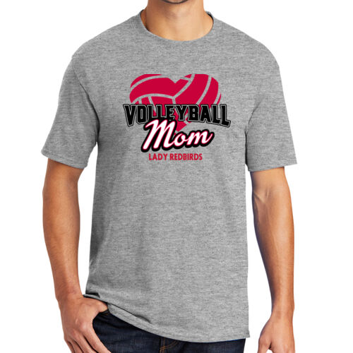 Fan of Mayo Lady Redbirds Volleyball Design 1 on a Port & Co ® 50/50 - Core Blend Tee Thumbnail