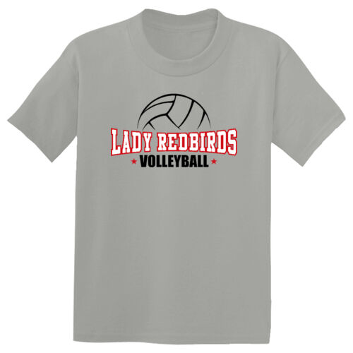 Fan of Mayo Lady Redbirds Volleyball Design 2 on a Sport-Tek ® - Youth PosiCharge ® Competitor Tee Thumbnail